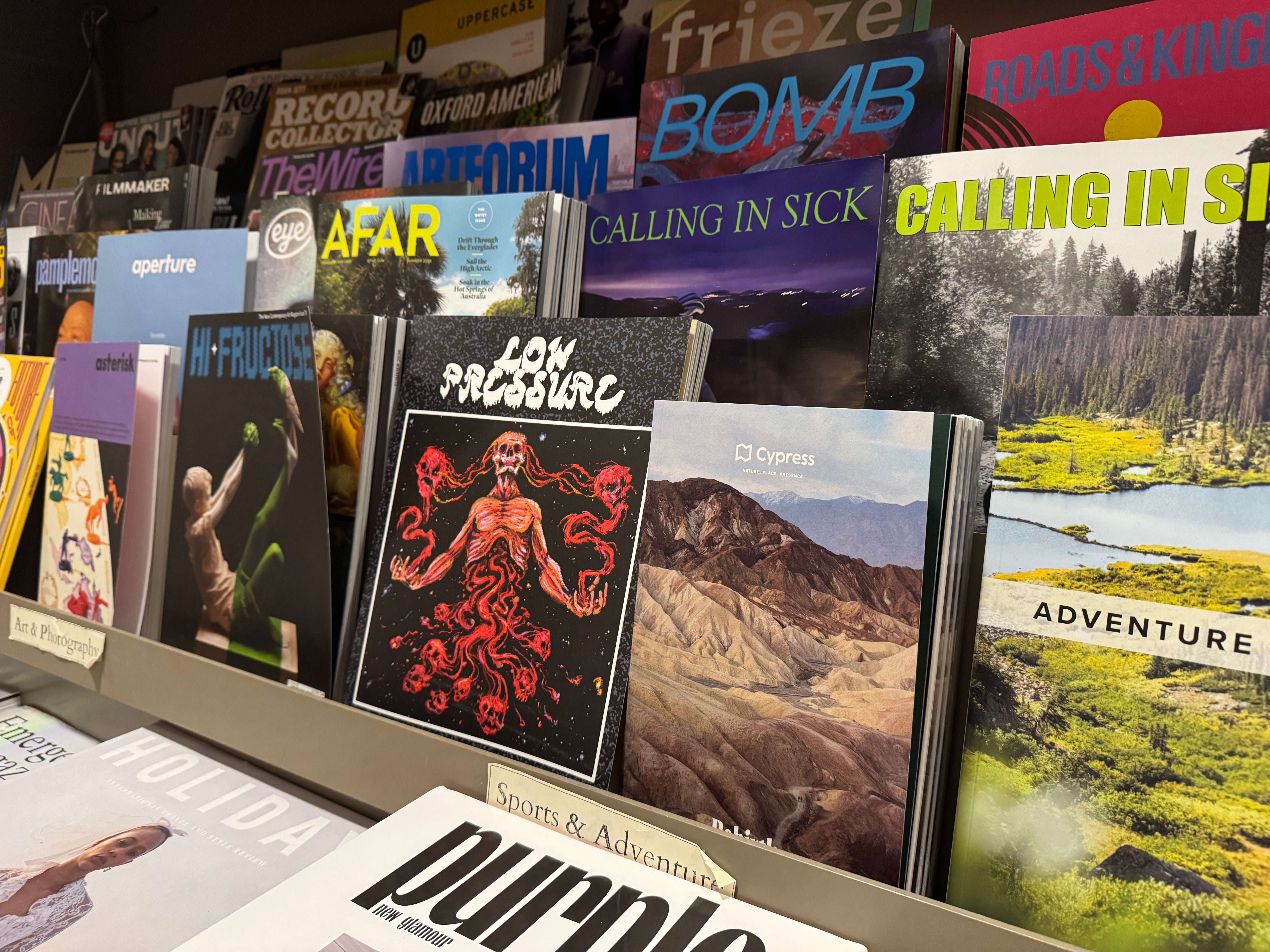 Cypress Magazine is now in stores
